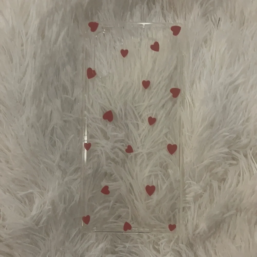 New clear heart case for Galaxy Note 10